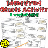 Genres Identification and Writing Activities: 8 Worksheets