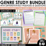 Genre Mastery Bundle | Differentiated Reading Passages Tea