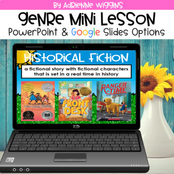 Preview of Genre Mini Lesson (Google Classroom & PPT) Distance Learning