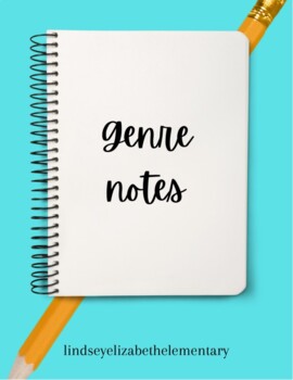 Preview of Genre Notes (Fill in the Blank!)
