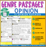 Genre Passages - Opinion Persuasive