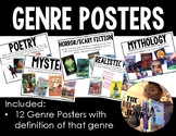 Genre Posters with Books by Authors of Color
