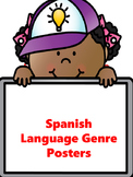 Genre Posters for Classroom Libraries in Spanish