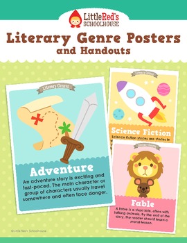 Preview of Genre Posters with Handouts