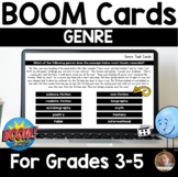 Genre SELF-GRADING BOOM Deck -Grades 3-5: Set of 14 Cards