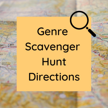 Preview of Genre Scavenger Hunt Google Slides