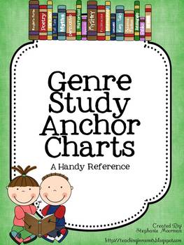 Preview of Genre Study Anchor Charts
