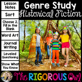 Historical Fiction A Genre Study