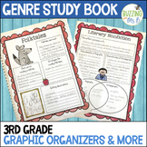Reading Genre Study Graphic Organizers + Vocabulary for 12