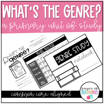 Preview of Primary Genre Study Unit