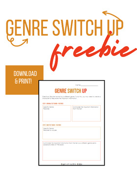 Preview of Genre Switch Up - FREE!