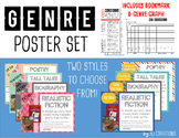 Genre Poster, Bookmark, and Graph Set