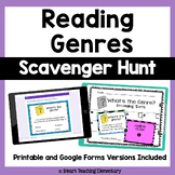 Genres Activity - Reading Genres - Scavenger Hunt