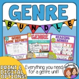 Genres BUNDLE - Guided Reports with Choice Boards Task Car