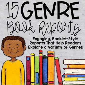 Preview of 15 Genre Book Reports | Genre Activities