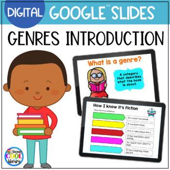Preview of Genres Introduction Activity for Google Slides