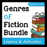 Genres of Fiction Unit of Study Bundle - Digital - Distanc