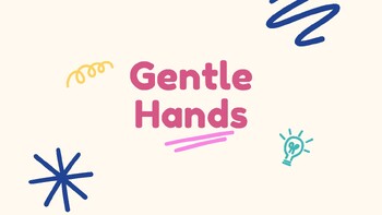Preview of Gentle Hands Social Story