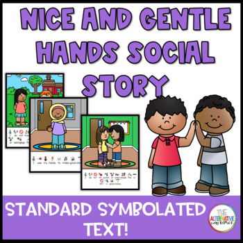 Preview of Gentle and Nice Hands Social Narrative