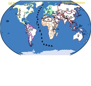 Preview of Geo Fish! Entry Tasks -5 Themes of Geography ETs/Bell Ringers-