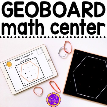 Preview of Geoboard Shapes Taskcards Composing Shapes Print and Digital 2d Shape Worksheets