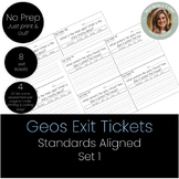 Geo's Exit Ticket Assessments 1