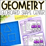 Geoboard Activity for Sides & Angles - 1st, 2nd & 3rd Grad