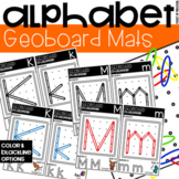 Geoboard Alphabet Letter Mats - Fine Motor Fun!