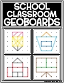 Geoboard Back To School Classroom Task Card Work It Build 