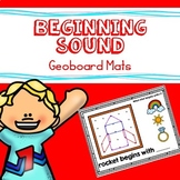 Geoboard Beginning Sound Alphabet Mats