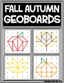 Geoboard Fall Autumn Season Task Card Work It Build It Mak