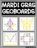 Geoboard Mardi Gras Holiday Task Card Work It Build It Mak