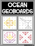 Geoboard Ocean Themed Task Card Work It Build It Make It S