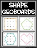 Geoboard Shapes Basic Skills Task Card Work It Build It Ma