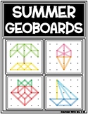 Geoboard Summer Holiday Seasonal Task Card Work It Build I