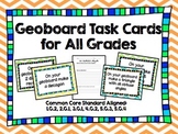 Geoboard Task Cards Common Core Aligned Grades 1-5