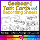 Geoboard Task Cards and Recording Sheets . Shapes . Math C