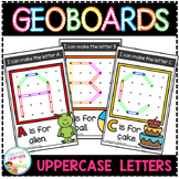 Geoboard Templates: Alphabet Uppercase