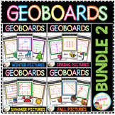Geoboard Templates: Bundle 2 - Seasonal Pictures