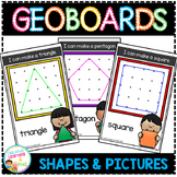 Geoboard Templates: Simple Shapes & Pictures