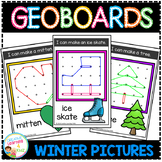 Geoboard Templates: Winter Pictures