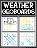 Geoboard Weather Themed Task Card Work It Build It Make It