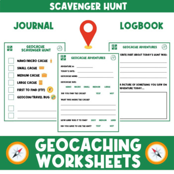 Geocaching Journal and Pen Set