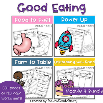 Preview of Geode Level 2 Good Eating Module 4 BUNDLE