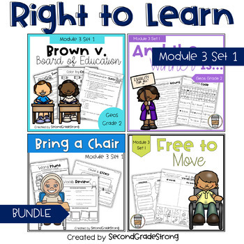 Preview of Geode Level 2 Right to Learn- Module 3 Set 1 BUNDLE