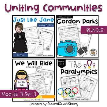 Preview of Geos Level 2 Uniting Communities- Module 3 Set 3 BUNDLE