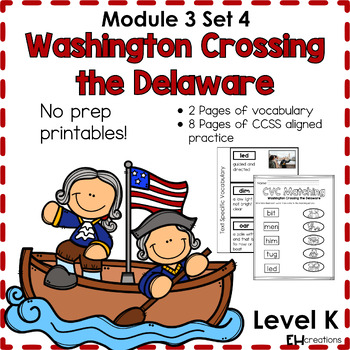 Preview of Geode - Level K - Module 3 SET 4 - Washington Crossing the Delaware