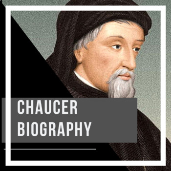 Preview of Geoffrey Chaucer Biography, Life of Chaucer, No-Prep Lesson