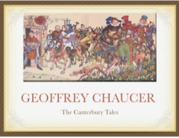 Preview of Geoffrey Chaucer and The Canterbury Tales PowerPoint
