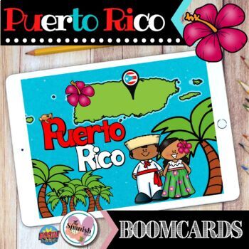 Preview of Geografía, Cultura y Tradiciones de Puerto Rico / BOOMCARDS